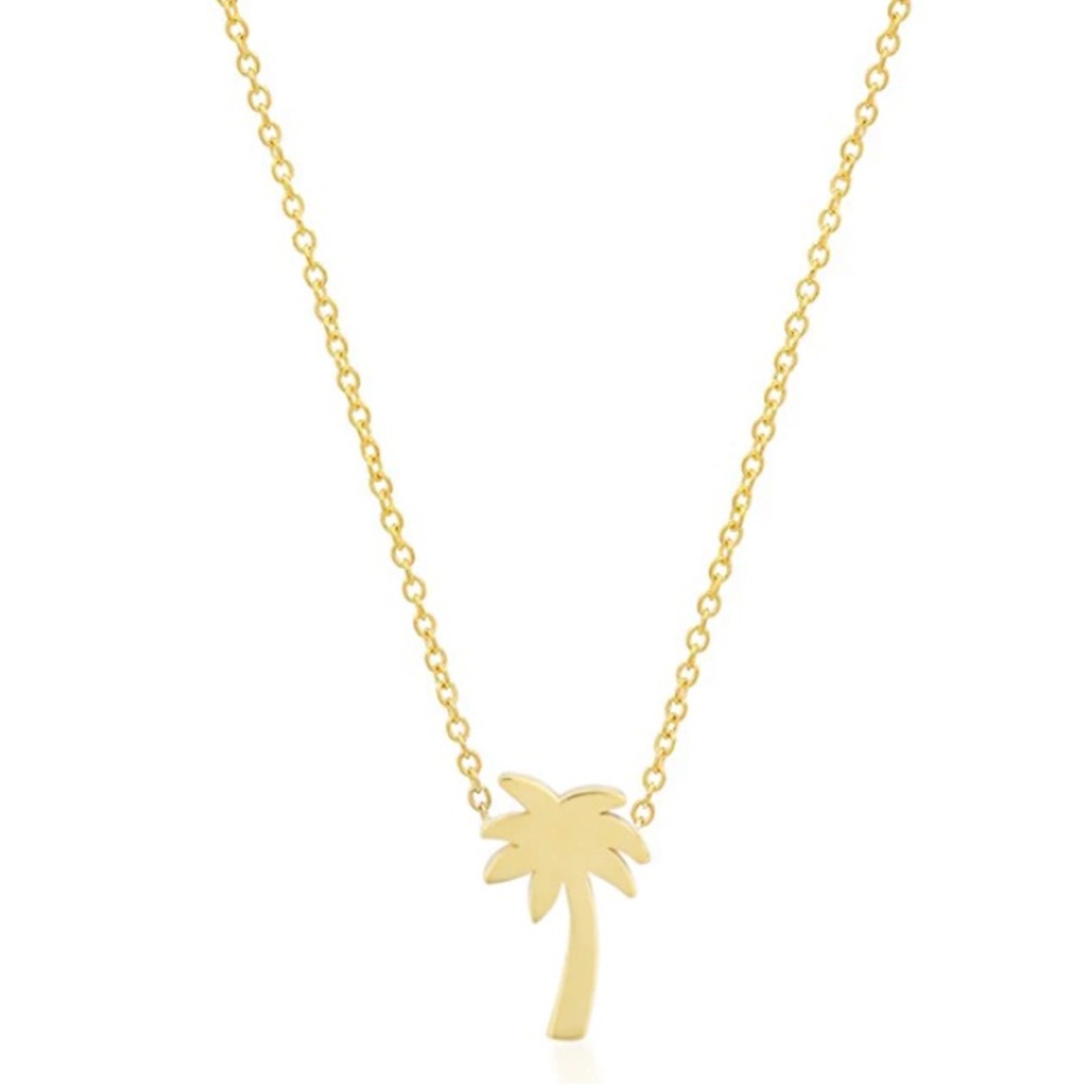 Jennifer Meyer Mini Palm Tree Necklace - Picture 2 of 5